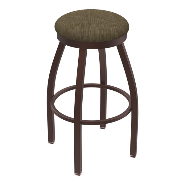 Holland Bar Stool Co 25" Swivel Counter Stool, Bronze Finish, Graph Cork Seat 80225BZ017 - main